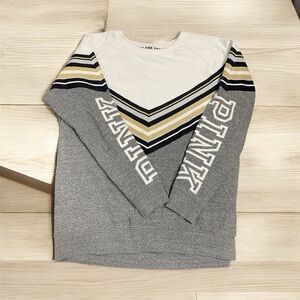 Victoria’s Secret PINK Varsity Cheerleader Crewneck Sweatshirt, Size M